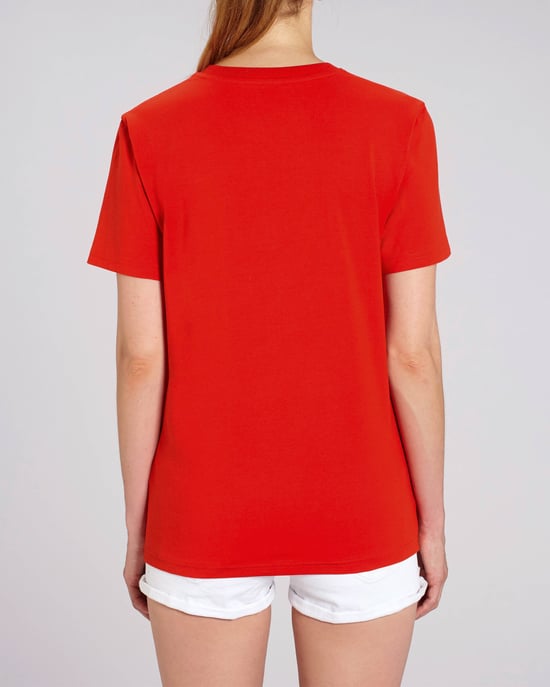 Nauli Unisex Regular Fit T-Shirt in Red