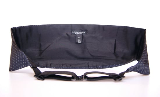 Dolce & Gabbana Blauer Taillen-Smoking-Hosenträger-Gürtel - Image 4