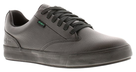 Kickers Herrenschuhe Tovni Tumble Leder Lace Up schwarz Leder - Image 1
