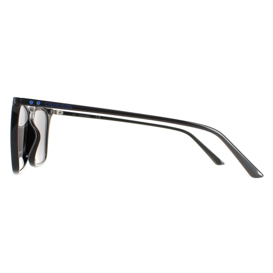 Calvin Klein Square Herren Schwarz Unifarben Smoke CK18534S - Image 3
