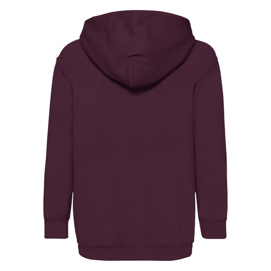Fruit of the Loom - "Classic" Sweatshirt mit Kapuze für Kinder (Burgunderrot) - Image 2