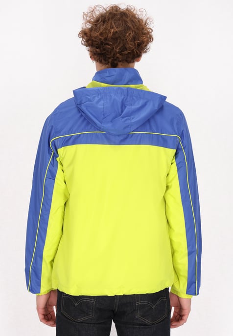 Mo Jacke Herren Limette Königsblau - Image 4