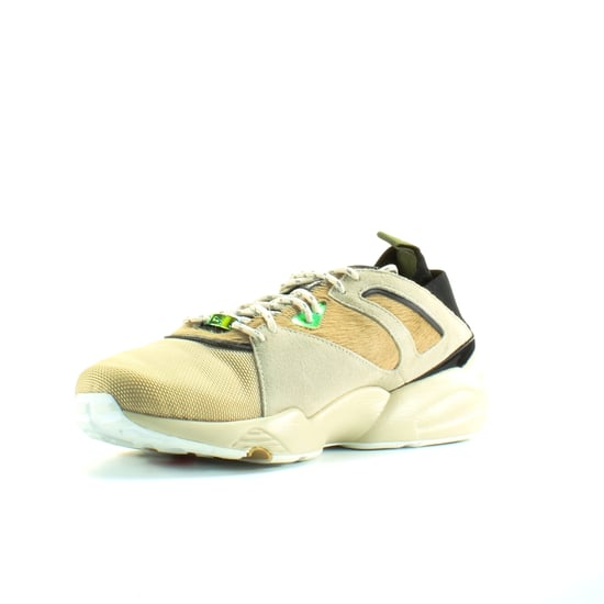 Puma BOG Sock Camping White Black Textile Mens Lace Up Trainers 361904 02