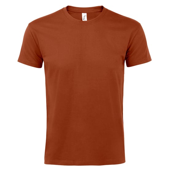 SOLS Mens Imperial Heavyweight Short Sleeve T-Shirt (Terracotta)