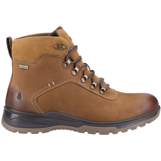Hush Puppies Paul Leder Herren Stiefel Tan - Image 5