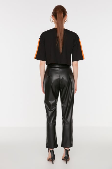 Trendyol Damen hohe Taillene Stift-Hose - Image 5