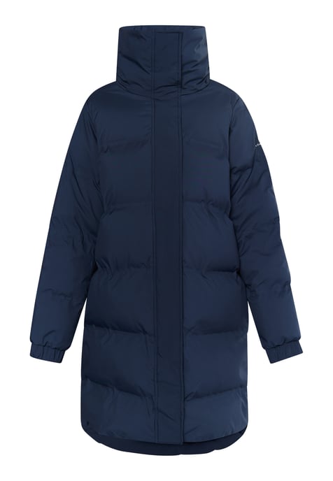 Dreimaster Wintermantel mit Wattierung Damen Marine - Image 1