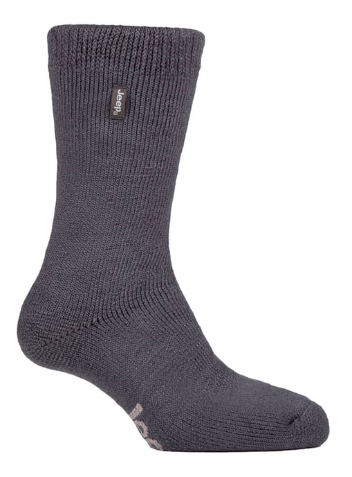 Herren-Thermostiefel-Socken für den Winter | Jeep | Warme Hochleistungssocken | Ideal zum Wandern - Grau - Image 1