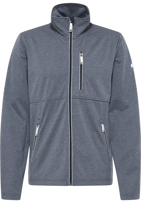 Dreimaster Funktionsjacke Herren Meeresmelange - Image 1
