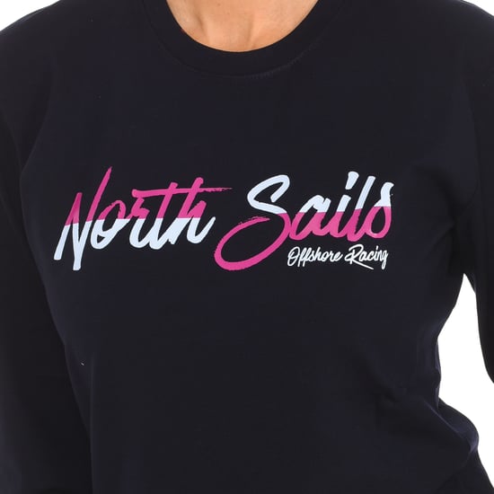 Long-sleeved crew-neck sweatshirt 9024250 women