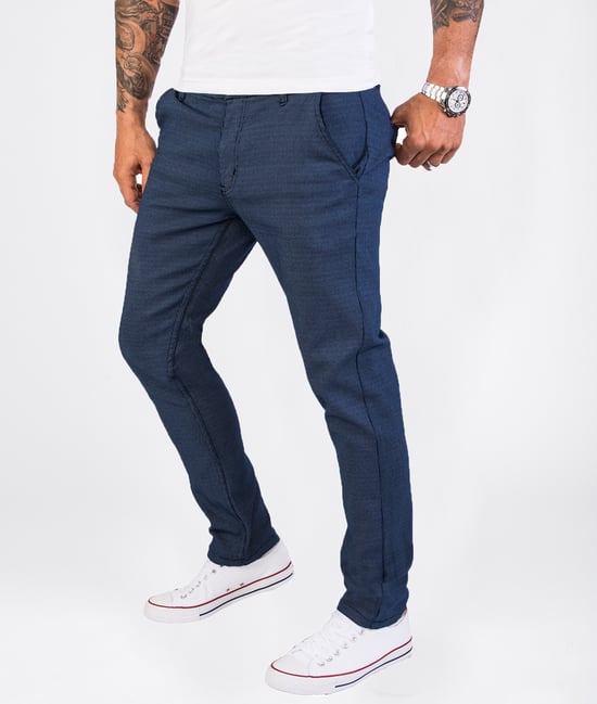 Rock Creek Stoffhose Navy - Image 3