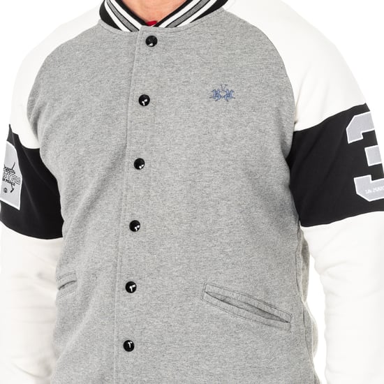 Classic cut long sleeve cardigan and button closure 2MO056 men