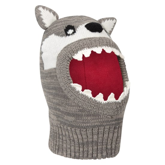 Mountain Warehouse Childrens/Kids Fleece Lined Balaclava (Grey)