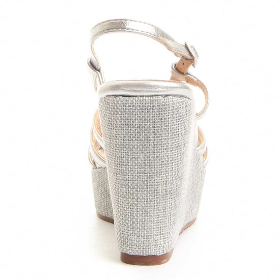 Montevita Wedge Sparto Sandale Wesparto5 in Silber - Image 6