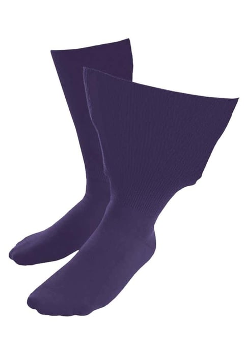 Herren & Damen Extra Wide Soft Cotton Oedema Socken für geschwollene Füße - Image 1