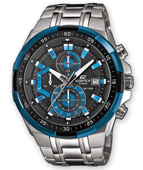 Casio Edifice Men's Silver Watch EFR-539D-1A2VUEF
