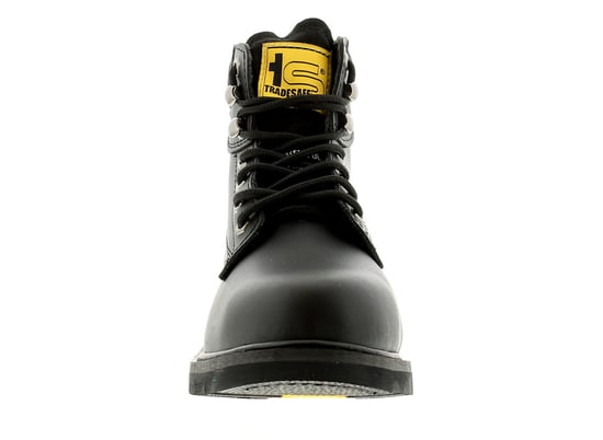 Men's Black Tradesafe Steel Toe Cap Safety Boots - Image 3