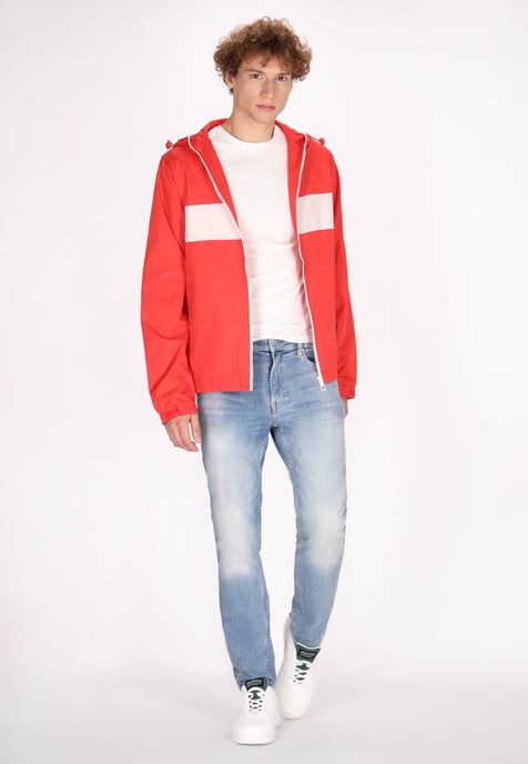 Mo Jacke Herren rot weiss - Image 2