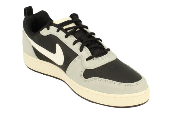 Nike Court Borough Low Prem Herren Grau Schwarz Sneaker - Image 4