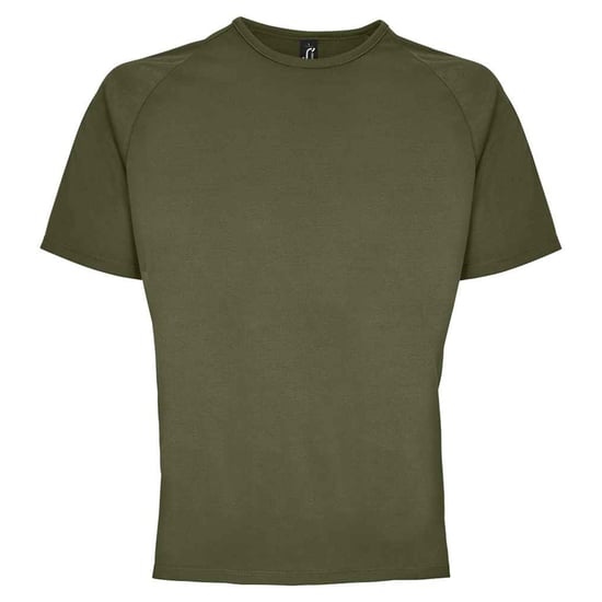 SOLS - "Sporty" T-Shirt für Herren Raglanärmel (Army-Grün) - Image 1