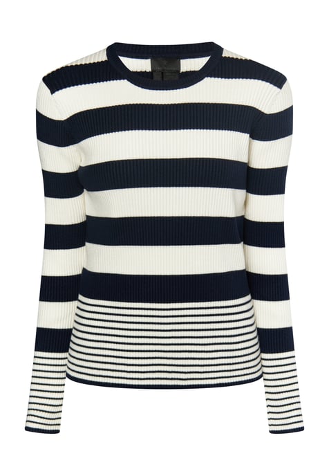 Dreimaster Strickpullover Damen Meereswollweiß - Image 1