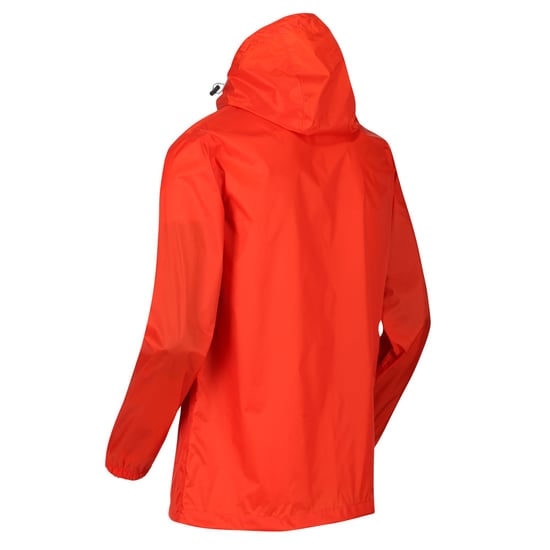 Regatta Mens Pack It III Waterproof Jacket (Burnt Salmon)