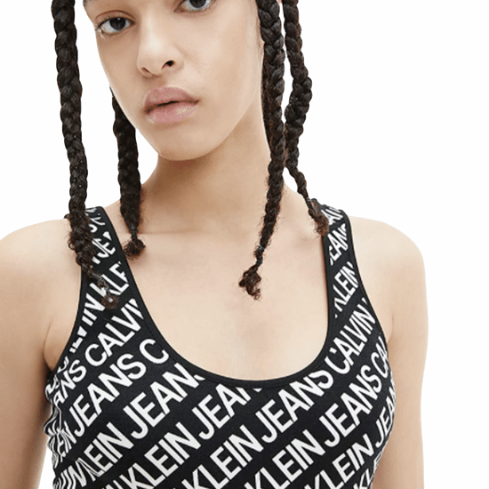 Calvin Klein Damen Tanktop Unlimited Logo - Image 2