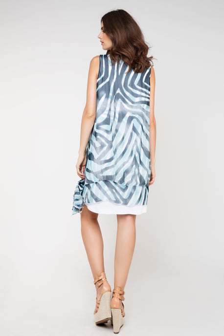 Sleeveless Double Layer Dress