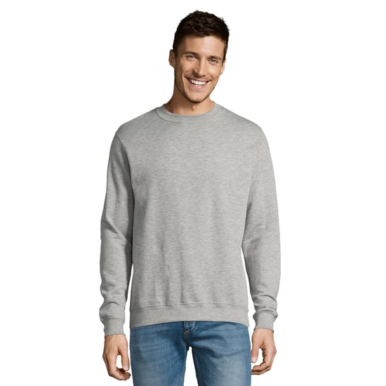 SOLS - "New Supreme" Sweatshirt für Herren/Damen Unisex (Grau meliert) - Image 1