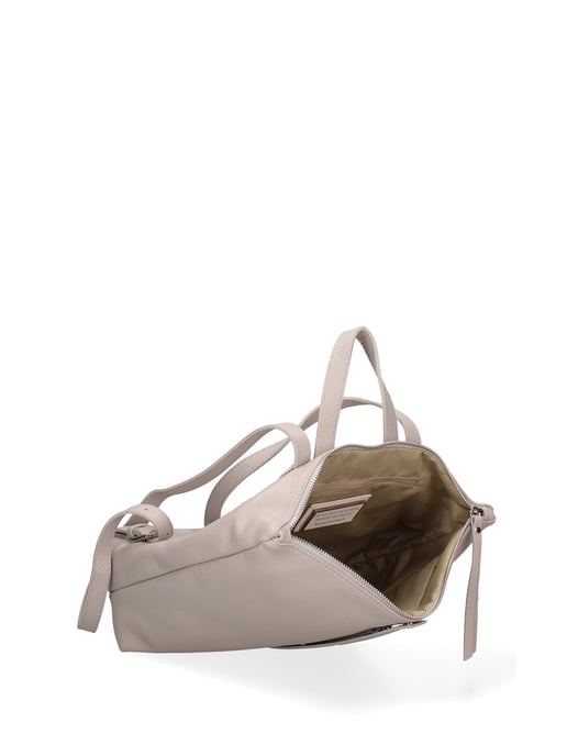 Roberta Rossi Handbag convertible into a backpack Women LIGHT GREY