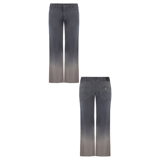 Emporio Armani J33 reguläre Fit Wide Leg Womens Jeans - Image 3