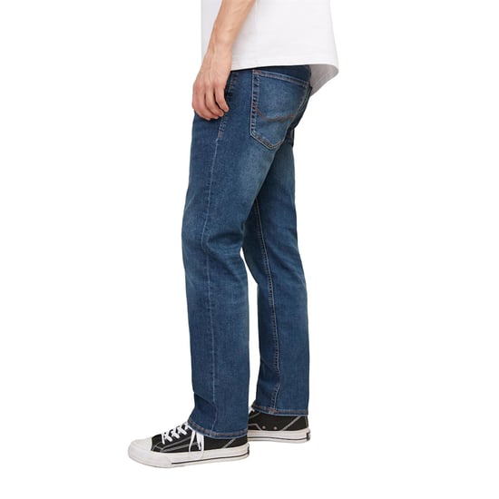Jack & Jones Herren Blaue Jeans Regula Fit Lässig 5-Taschen-Design - Image 2