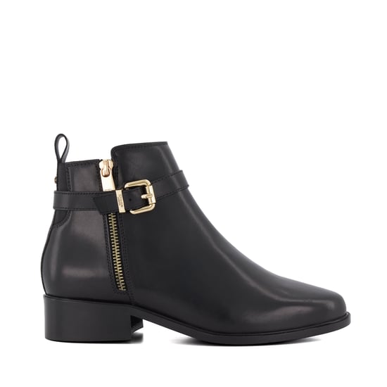 Dune Ladies Wide Fit Heeled Ankle Boots Wf Pepi