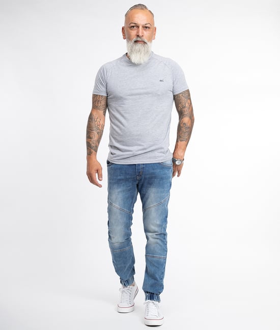 Rock Creek Jeans Tapered Fit Blau