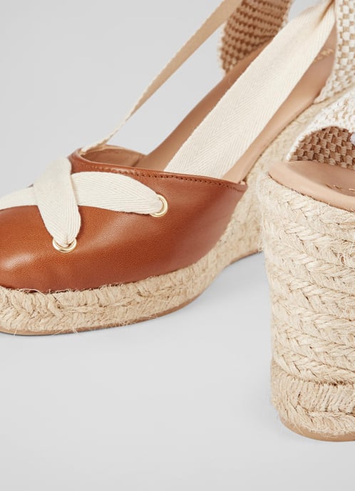 LK Bennett Ophelia Casual Sandals, Tan