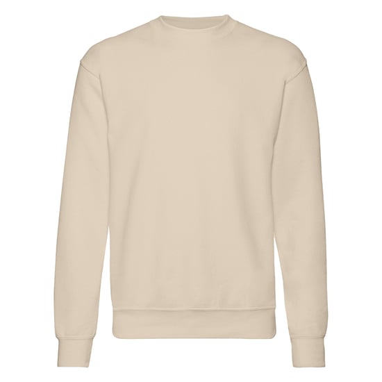 Fruit Of The Loom Herren Set-In Belcoro® Yarn Sweatshirt (Natur) - Image 1