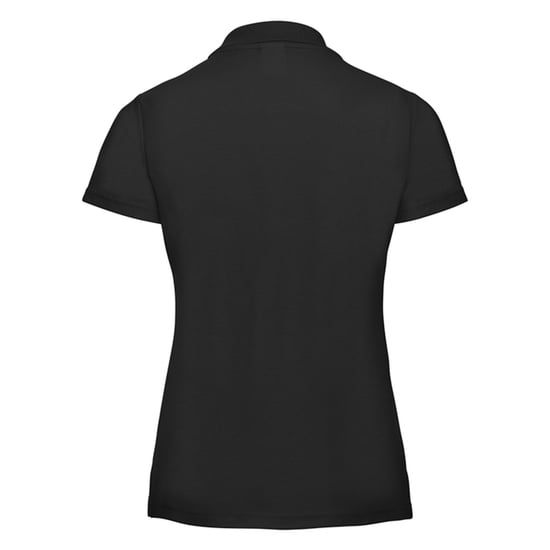 Russell - "Classic" Poloshirt für Damen (Schwarz) - Image 2