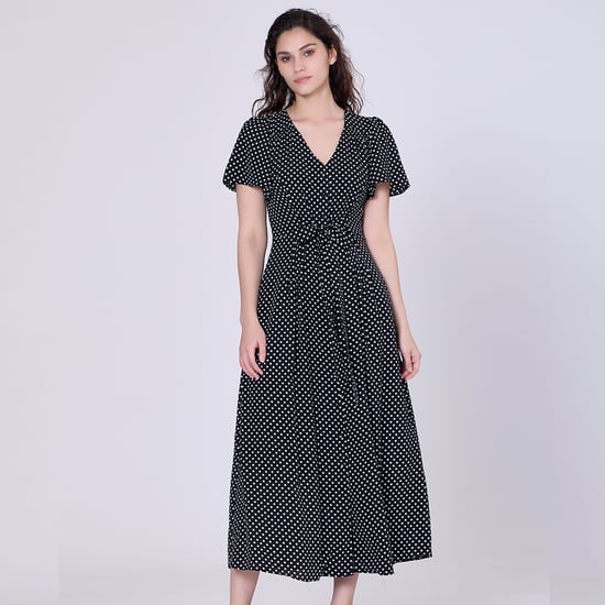 Ausgestelltes Hemdkleid mit Tupfen - Image 2