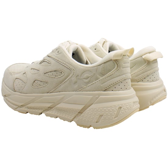 Hoka One Clifton L Unisex Beige Sneaker - Image 4