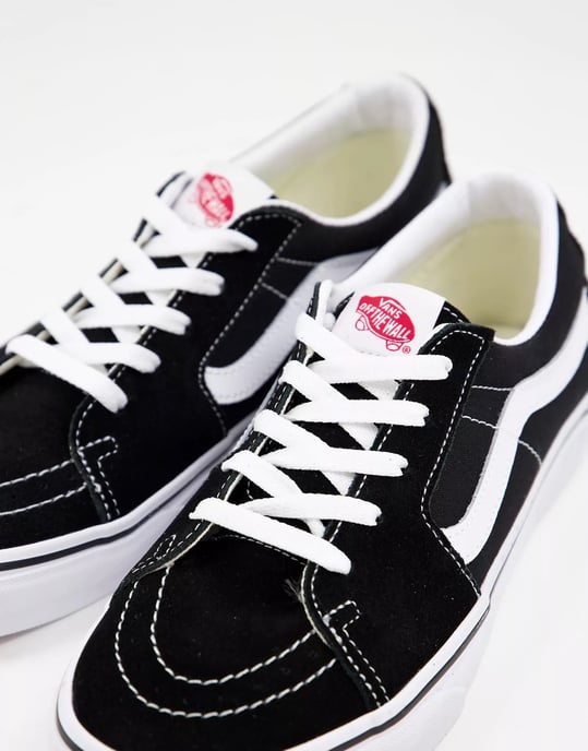 Vans Damen Sk8-Low Sneakers in Schwarz - Image 2