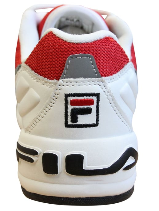 Fila DSTR97 Mens White/Red Trainers