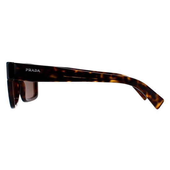 Prada Rectangle Mens Tortoise Dark Brown PR19WS