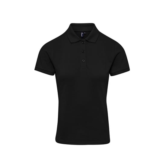 Premier - Poloshirt für Damen (Schwarz) - Image 1