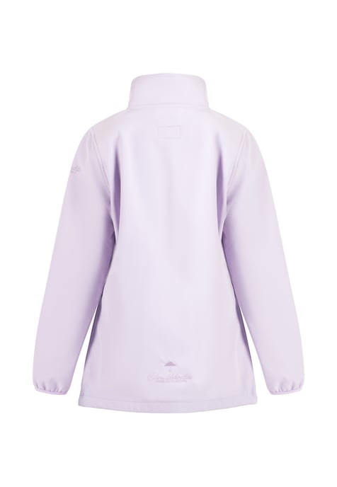 Schmuddelwedda Softshelljacke - recyceltes Material Mädchen Helllavendel-280 - Image 4