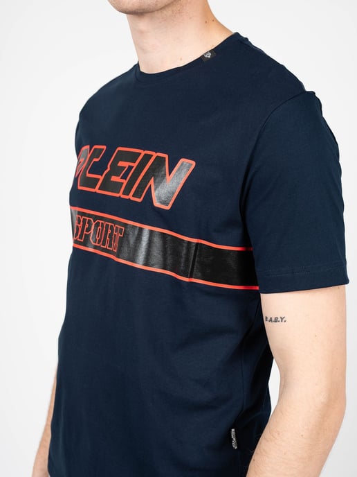 Plein Sport T-Shirt Herren Blau - Image 5