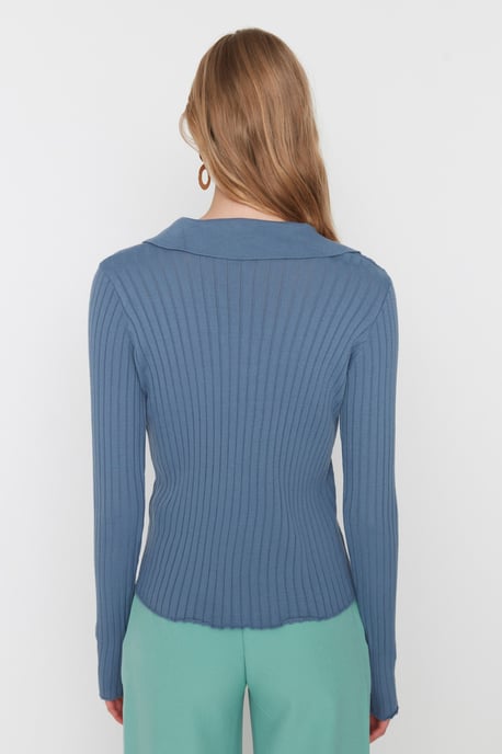 Trendyol Damen Gerade Strickpullover - Image 5