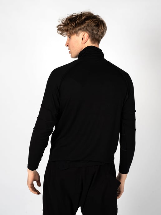 La Haine Inside Us Pullover LM039 Herren Schwarz - Image 3