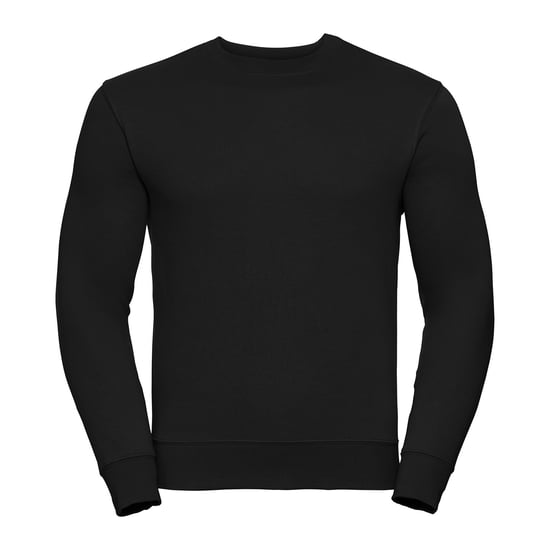 Russell - Sweatshirt für Herren angesetzte Ärmel (Schwarz) - Image 1
