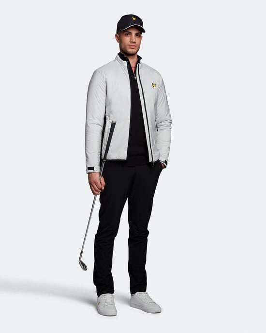 Lyle & Scott Golf Primaloft Jacke in Weiß - Image 2