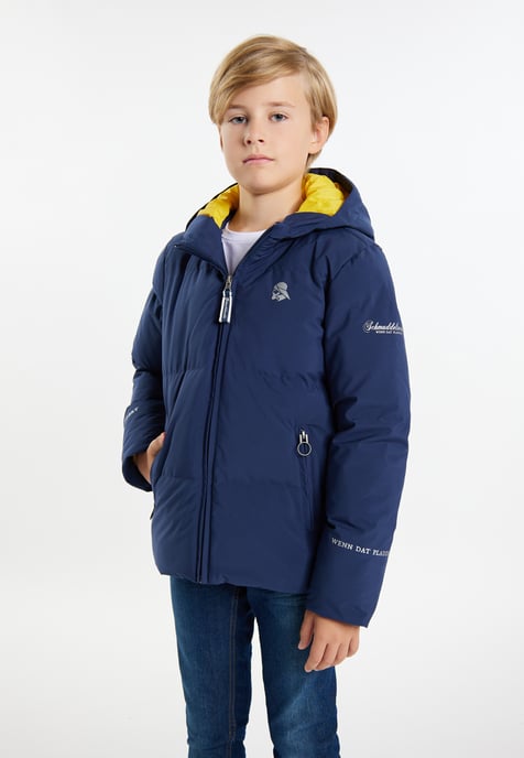 Schmuddelwedda Funktionale Winterjacke Jungs Marine - Image 3